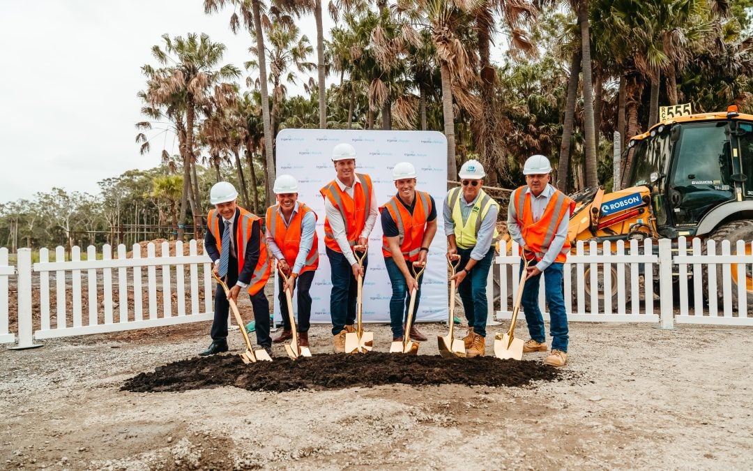 First Sod Turned at Bluey’s Beach